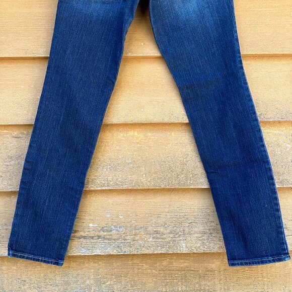 Old Navy Maternity Full Panel Skinny Blue Jeans Size 4 - Picture 7 of 11